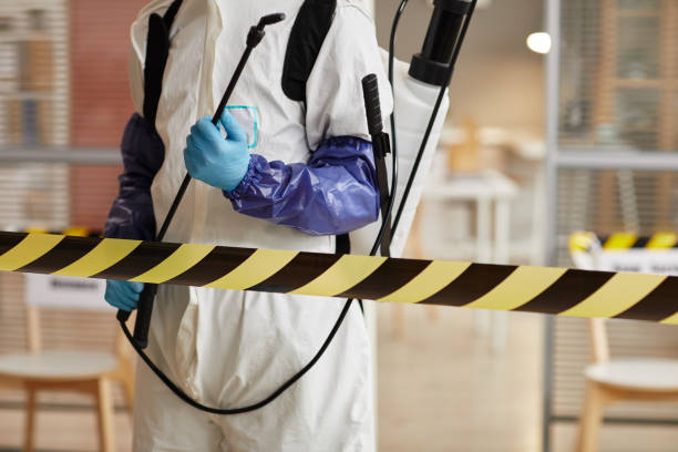 Professional Trauma Scene Cleanup technician working in Ephraim, UT